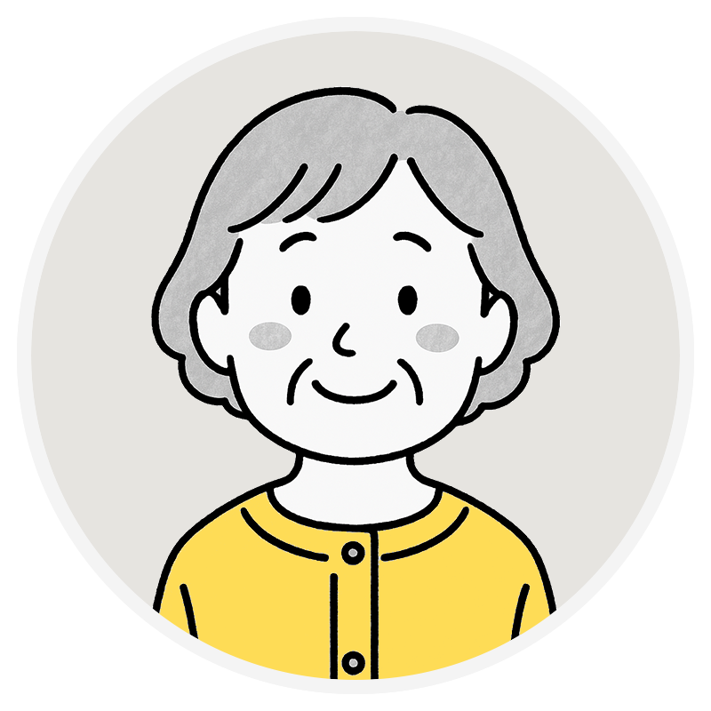 70代女性 ご遺族